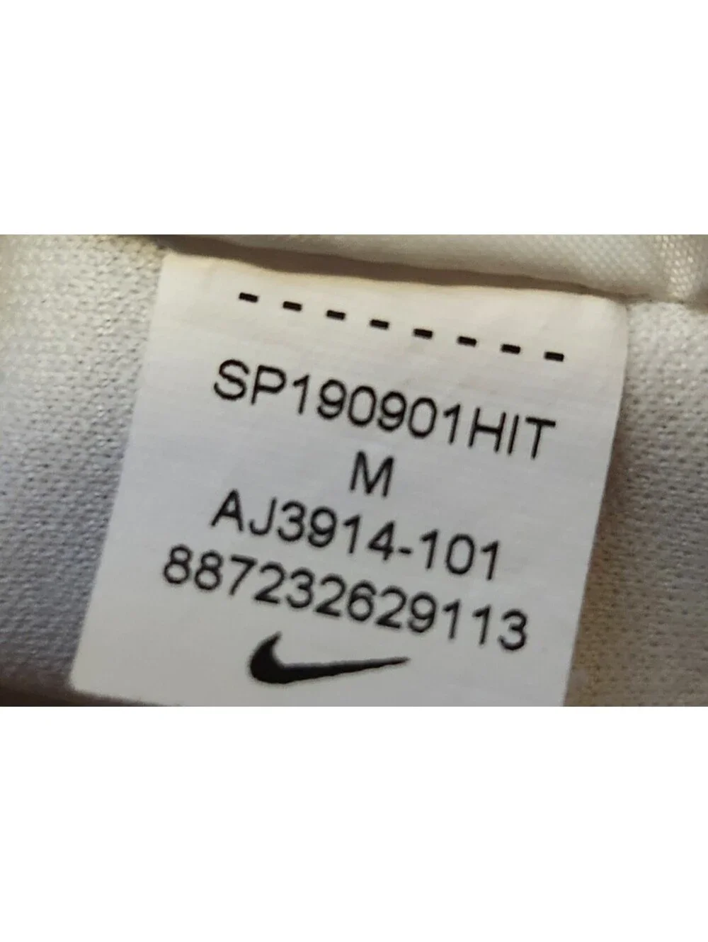Nike Dri-FIT Basketball Athletic Shorts White Black Men's M Medium AQ7409-100